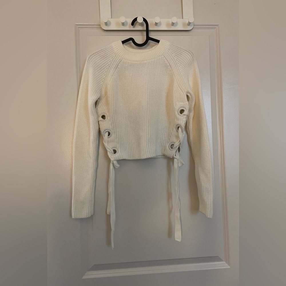 topshop Sweater white size 4